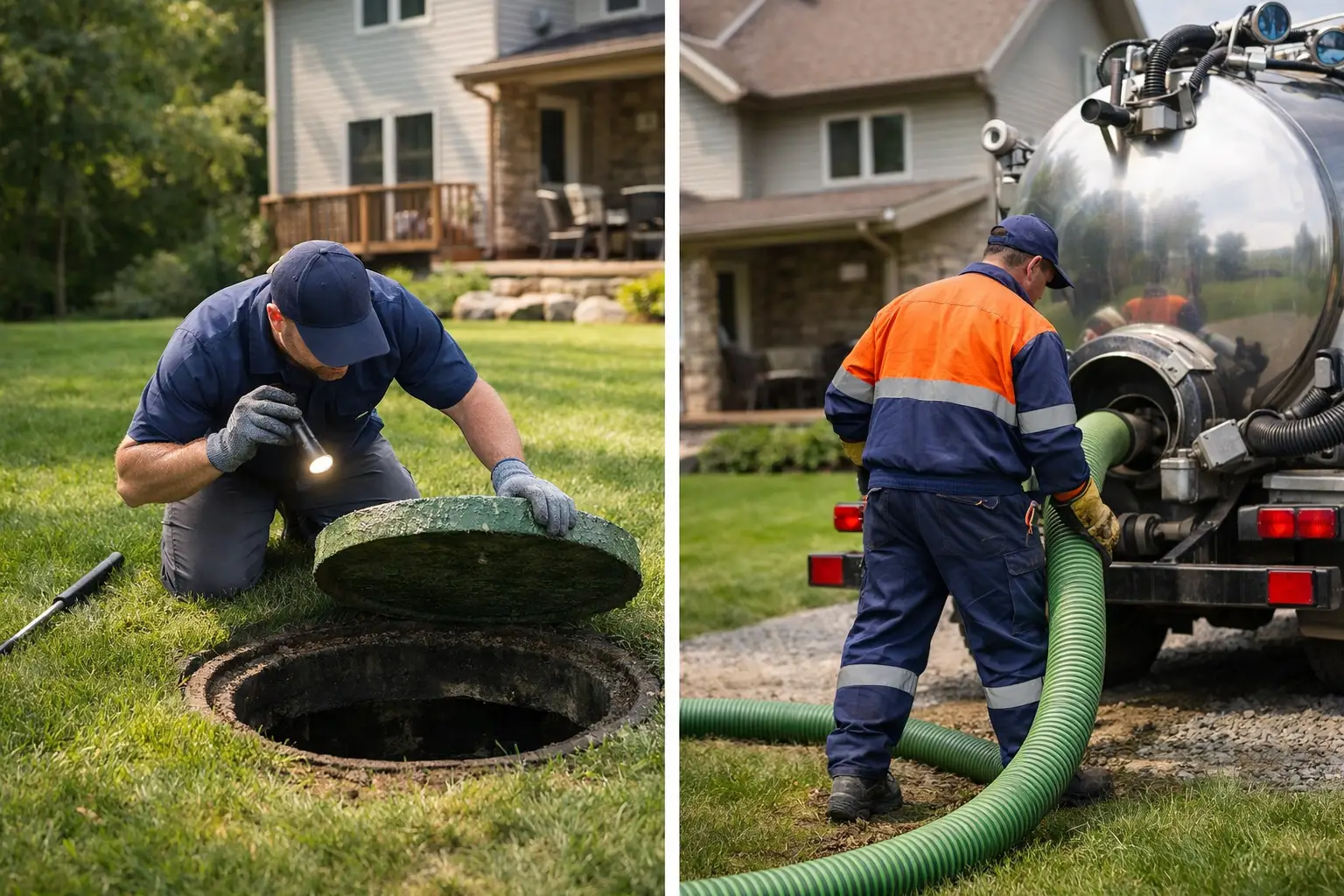 Septic Inspection vs Pumping Service