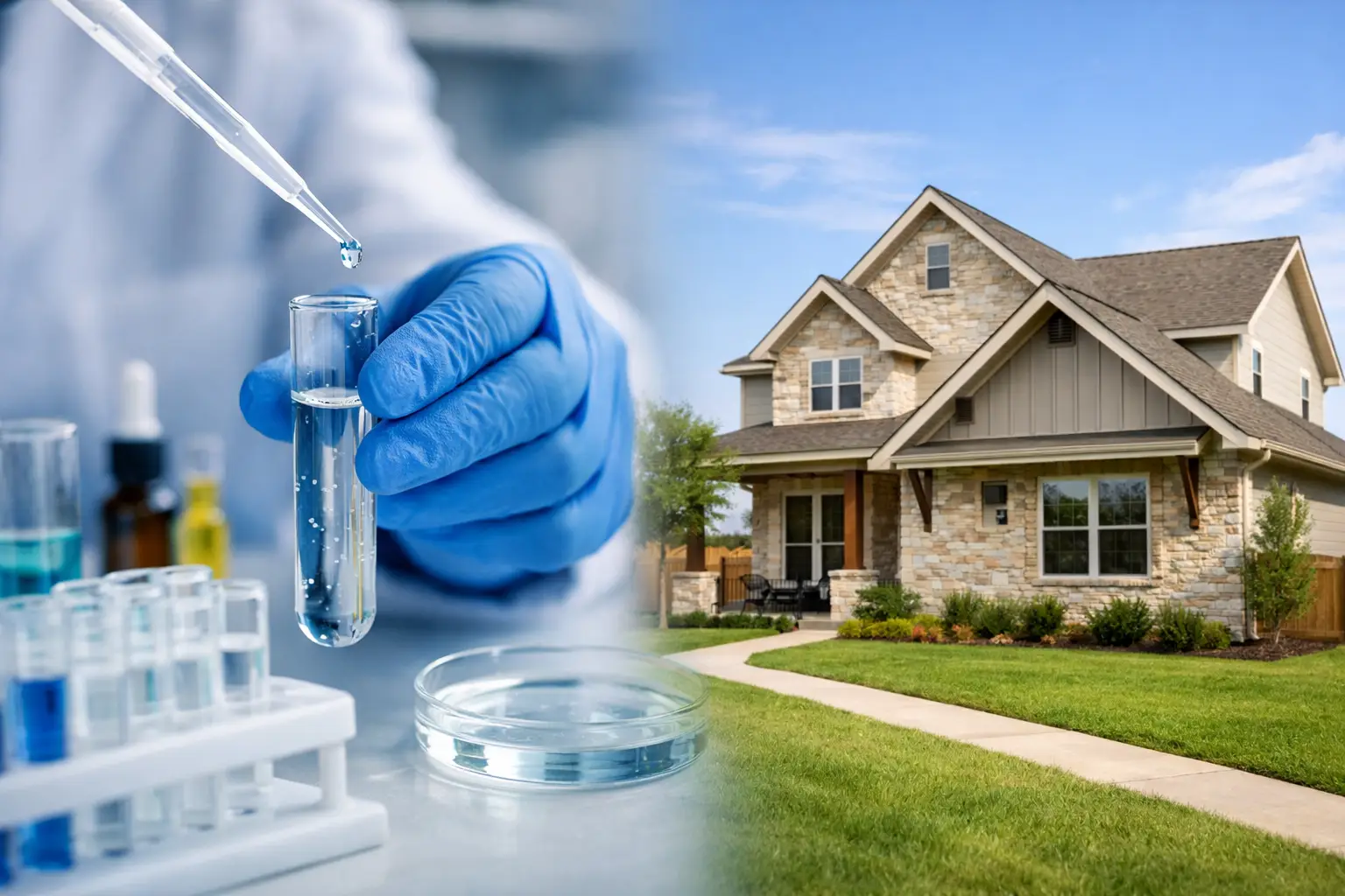 Water Lab Testing for Home Purchase in Texas