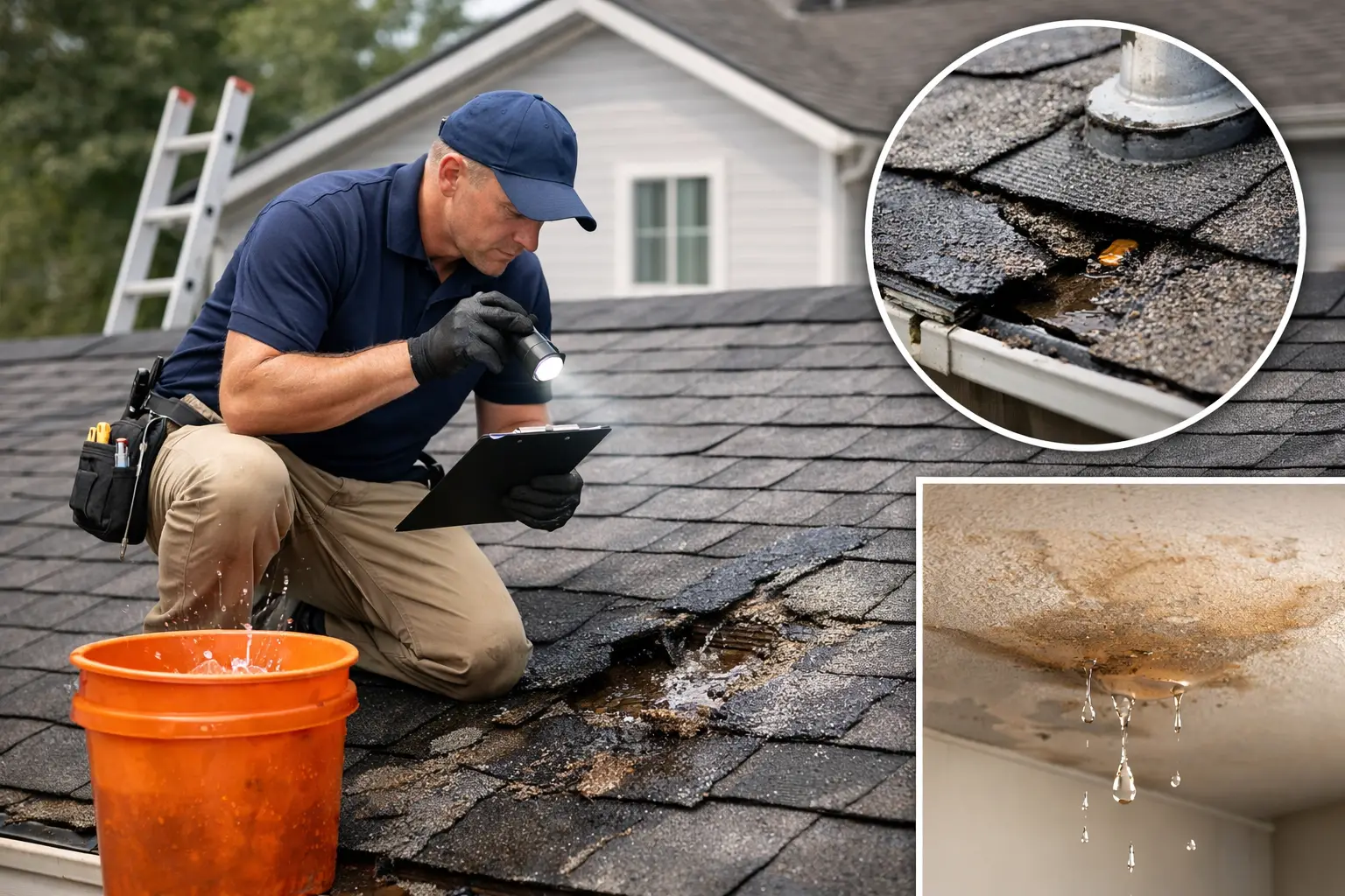 9 Roof Leak Inspection Signs to Watch For