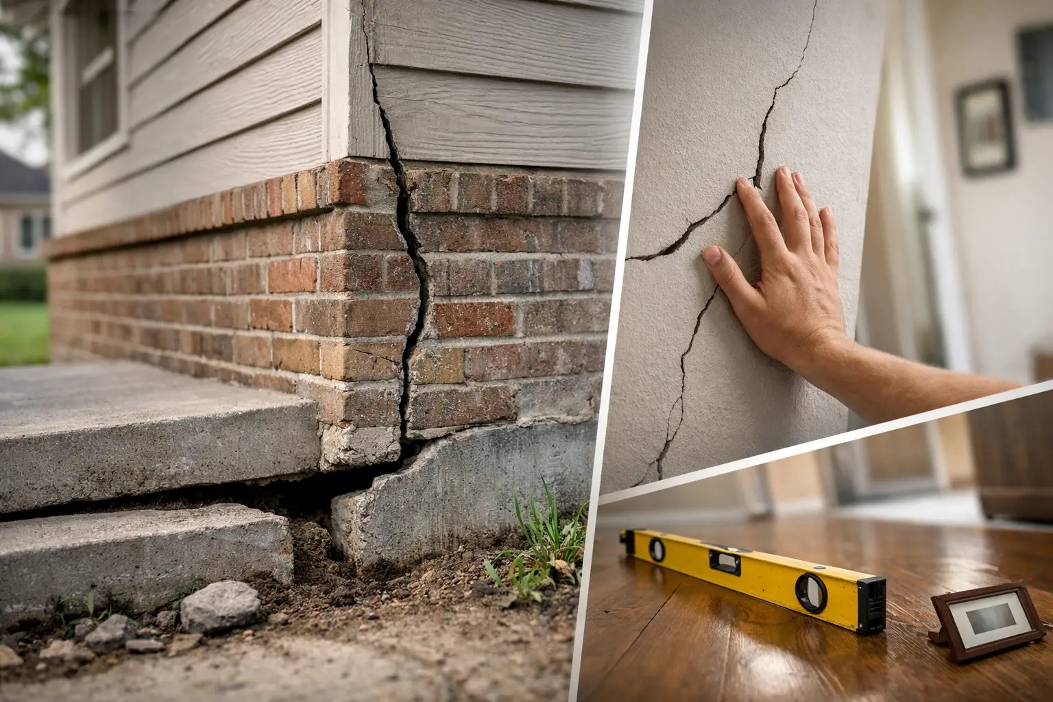 Foundation Settlement Warning Signs Guide