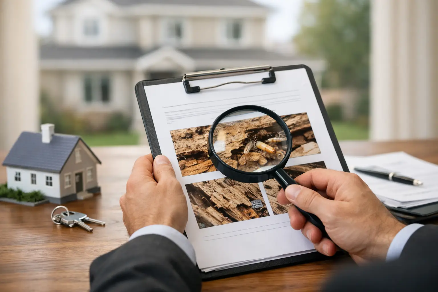 How to Read Termite Report Findings Before Closing