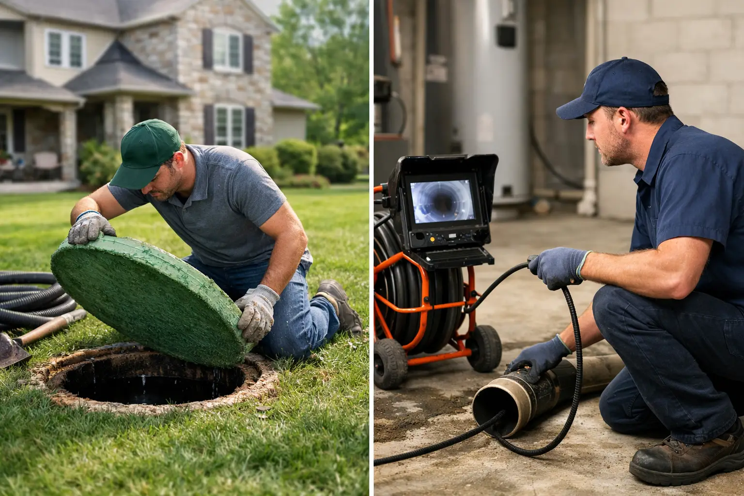Septic Inspection vs Sewer Scope for Texas Buyers