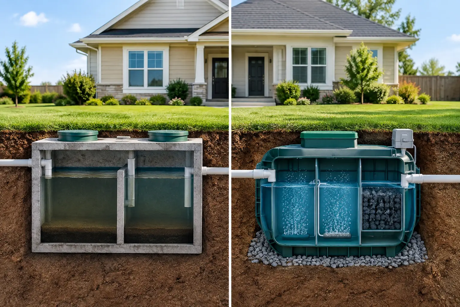 Septic Tank Versus Aerobic System Compared